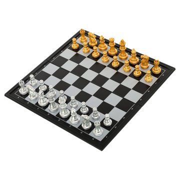 Шахматы настольная игра пластиковые на магнитах Bear Card 2212A размер 25см x 25см х 2см 2212A фото