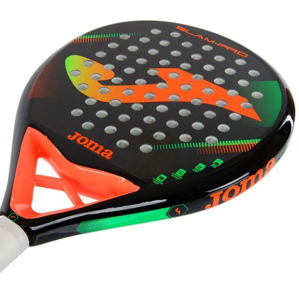 Ракетка для падел-тенниса Padel Joma SLAM PRO 400770-119 черный-оранжевый 400770-119 фото