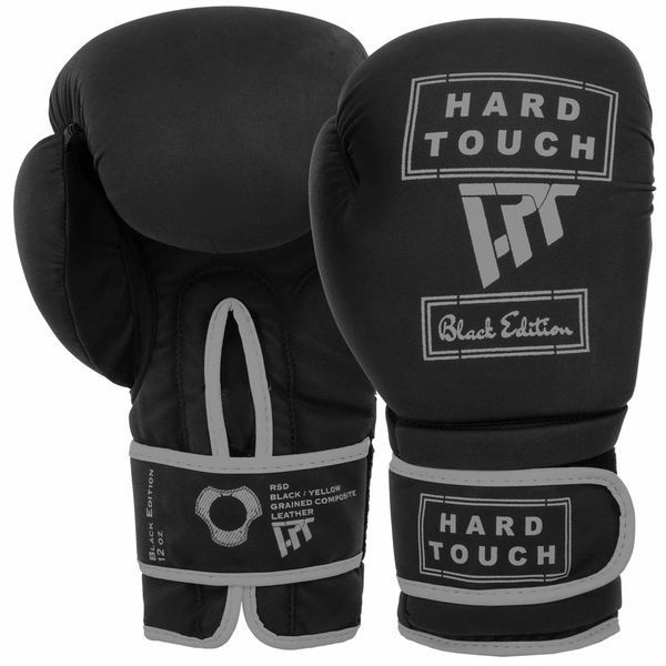 Перчатки боксерские на липучке PU HARD TOUCH BO-4658 10-14 унций цвета в ассортименте 10 унции BO-4658 фото