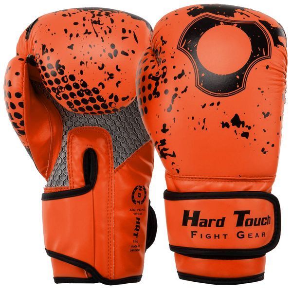 Перчатки боксерские детские на липучке PU HARD TOUCH BO-8468 2-8 унций цвета в ассортименте 8 унции BO-8468 фото