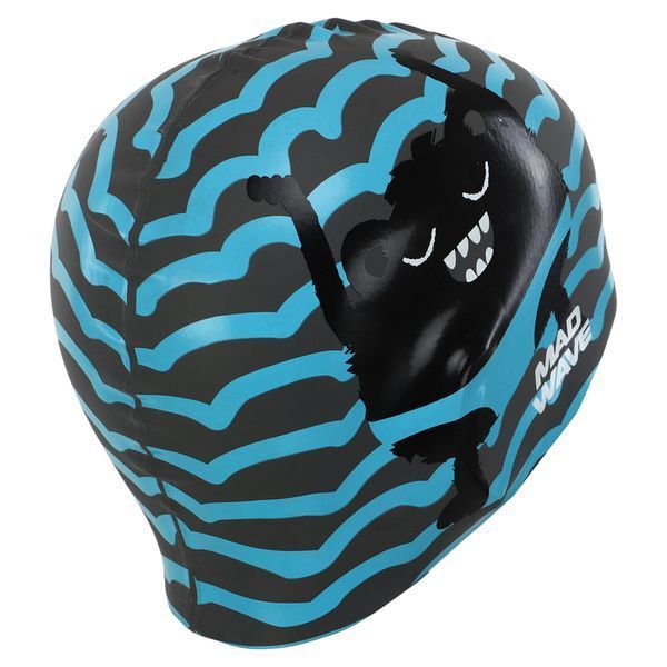 Шапочка для плавания силиконовая юниорская MadWave Junior MONSTER M057309 цвета в ассортименте M057309 фото