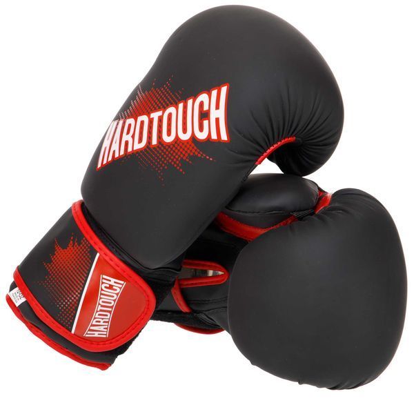 Перчатки боксерские на липучке PU HARD TOUCH BO-4432 10-14 унций цвета в ассортименте 12 унции BO-4432 фото