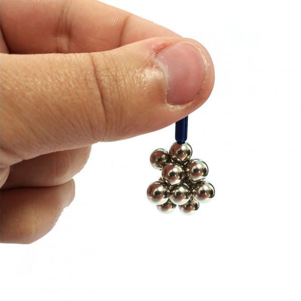 Разноцветный магнитный конструктор Buckyballs n Buckybars, 64 детали, Магнитный конструктор ws21228 фото