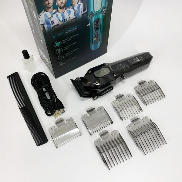 Аккумуляторная машинка для стрижки VGR V-600. Цвет: черный ws17347 фото