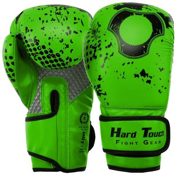 Перчатки боксерские детские на липучке PU HARD TOUCH BO-8468 2-8 унций цвета в ассортименте 8 унции BO-8468 фото
