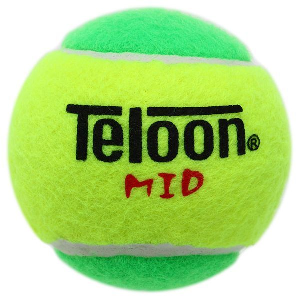 М'ячі для великого тенісу TELOON KIDS MID Stage-1 48шт зелений-салатовий Stage-1 фото