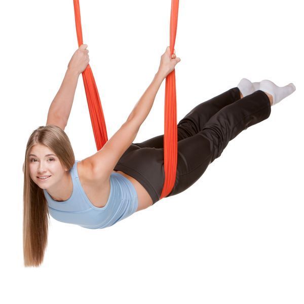 Гамак для йоги с ручками Antigravity Yoga SP-Planeta FI-5323 цвета в ассортименте FI-5323 фото