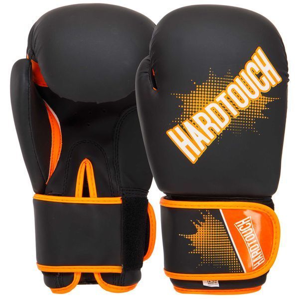 Перчатки боксерские на липучке PU HARD TOUCH BO-4432 10-14 унций цвета в ассортименте 12 унции BO-4432 фото