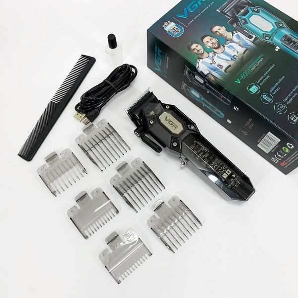 Аккумуляторная машинка для стрижки VGR V-600. Цвет: черный ws17347 фото