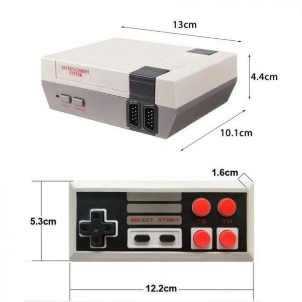 Игровая приставка GAME NES 620 / 7724 два джойстика 620 встроенных игр 8bit Av-Выход, приставки денди ws16781 фото
