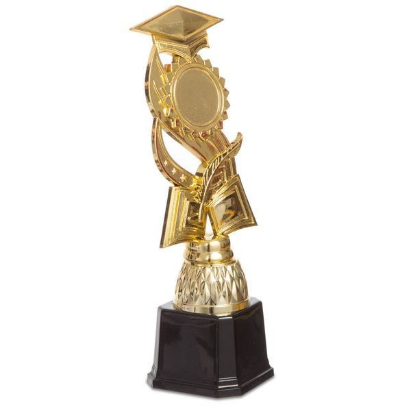 Фігура нагородна емблемоносій SP-Sport Магістр JZ-19821 висота 26см золото JZ-19821 фото