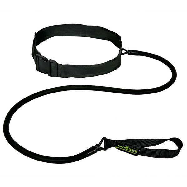Трос эластичный с поясом MadWave SHORT BELT M077104 длина-1,15м цвета в ассортименте 3,6-10,8 кг M077104 фото