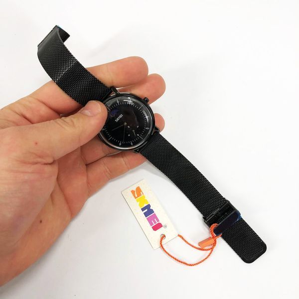Часы наручные мужские SKMEI 9245BK, мужские часы стильные часы на руку, оригинальные мужские часы ws97726 фото