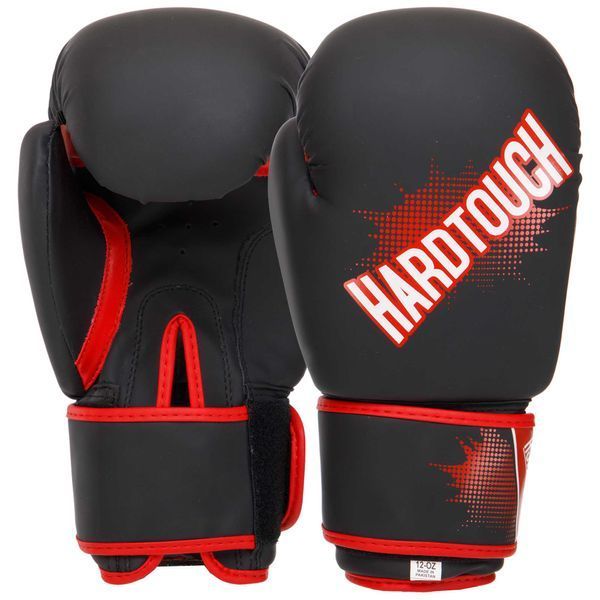 Перчатки боксерские на липучке PU HARD TOUCH BO-4432 10-14 унций цвета в ассортименте 12 унции BO-4432 фото