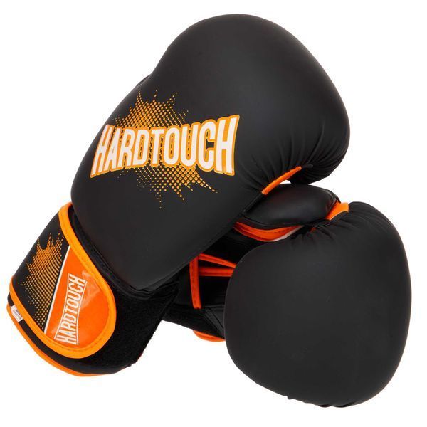 Перчатки боксерские на липучке PU HARD TOUCH BO-4432 10-14 унций цвета в ассортименте 12 унции BO-4432 фото