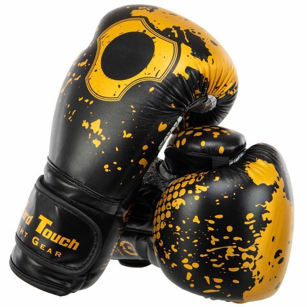 Перчатки боксерские детские на липучке PU HARD TOUCH BO-8468 2-8 унций цвета в ассортименте 8 унции BO-8468 фото