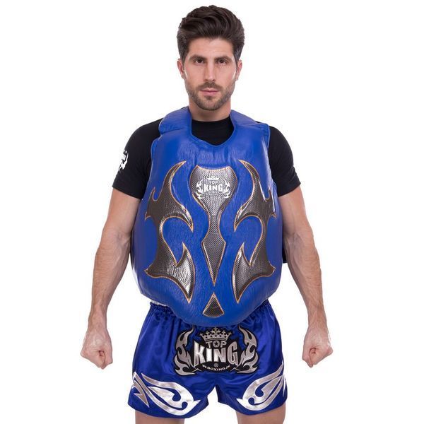 Жилет защитный для тайского бокса и кикбоксинга TOP KING Empower Creativity TKBDEM-01-SV S-XL цвета в ассортименте XL TKBDEM-01-SV фото
