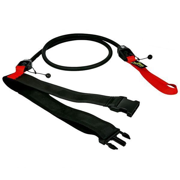 Трос эластичный с поясом MadWave SHORT BELT M077104 длина-1,15м цвета в ассортименте 3,6-10,8 кг M077104 фото