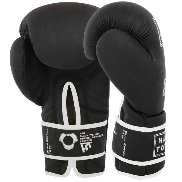 Перчатки боксерские на липучке PU HARD TOUCH BO-4658 10-14 унций цвета в ассортименте 10 унции BO-4658 фото