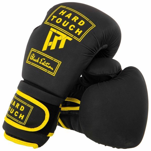 Перчатки боксерские на липучке PU HARD TOUCH BO-4658 10-14 унций цвета в ассортименте 10 унции BO-4658 фото