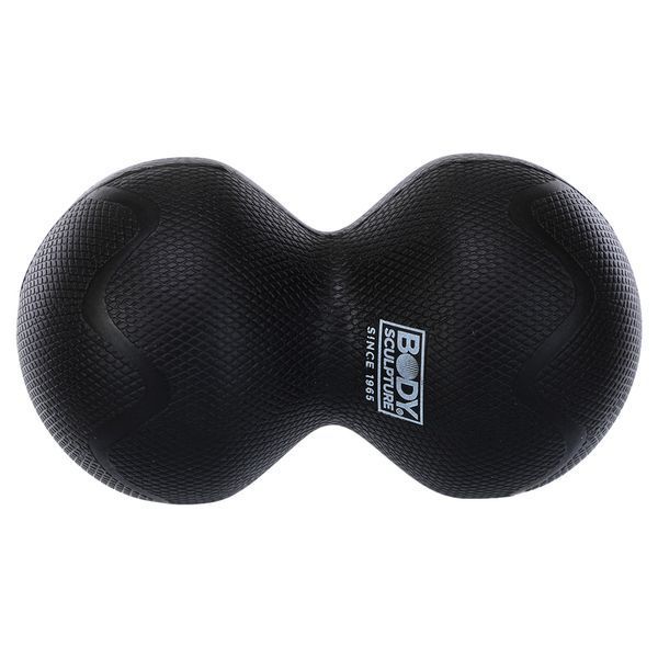 М'яч масажний подвійний для МФР та самомасажу Duoball BODY SCULPTURE SXBB-0122-B o6,5см чорний SXBB-0122-B фото