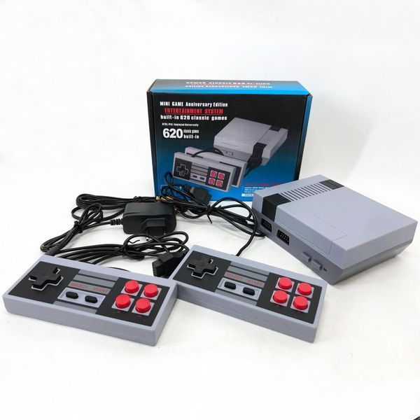 Игровая приставка GAME NES 620 / 7724 два джойстика 620 встроенных игр 8bit Av-Выход, приставки денди ws16781 фото