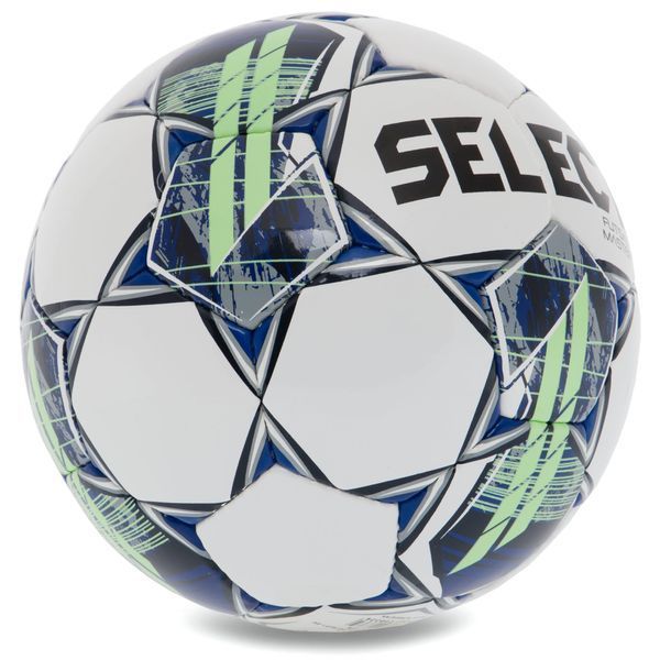 Мяч для футзала SELECT FUTSAL MASTER FIFA BASIC V22 Z-MASTER-WG №4 белый-зеленый Z-MASTER-WG фото