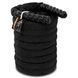 Канат для кроссфита в защитном рукаве Combat Battle Rope Zelart FI-5719-9 9м черный FI-5719-9 фото 2