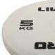 Бамперні диски гумові Bumper Plates LiveUp LP8332-5 o50.5мм 5кг білий LP8332-5 фото 4