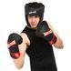 Перчатки боксерские на липучке PU HARD TOUCH BO-4432 10-14 унций цвета в ассортименте 12 унции BO-4432 фото 38