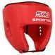Шлем боксерский открытый искусственная кожа SPORTKO OD1 M-XL цвета в ассортименте XL OD1 фото 2
