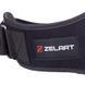 Пояс атлетичний текстильний ZELART SB-165406 спинка-19см розмір-XS-XXL чорний SB-165406 фото 5