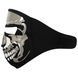 Маска лицьова вітрозахисна SP-Sport MS-4344-1 Chrome Skull чорний MS-4344-1 фото 6