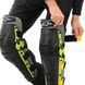 Мотонаколенники Alpinestar MS-4821 2шт черный-салатовый MS-4821 фото 5