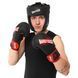 Перчатки боксерские на липучке PU HARD TOUCH BO-4432 10-14 унций цвета в ассортименте 12 унции BO-4432 фото 36