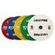 Бамперні диски гумові Bumper Plates LiveUp LP8332-5 o50.5мм 5кг білий LP8332-5 фото 6
