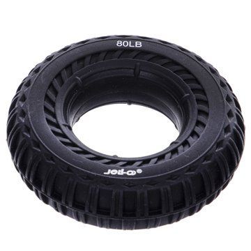 Эспандер кистевой кольцо JELLO JLA470-80LB 1шт o8см нагрузка 36кг черный JLA470-80LB фото