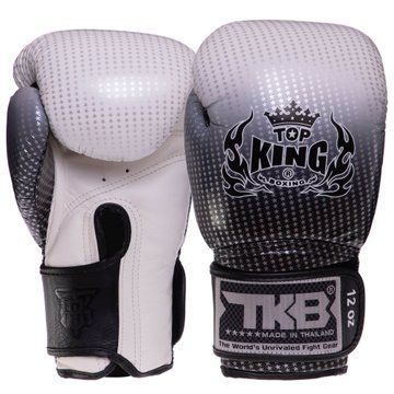 Перчатки боксерские на липучке кожаные TOP KING Super Star TKBGSS-01 8-18унций цвета в ассортименте 8 унции TKBGSS-01 фото