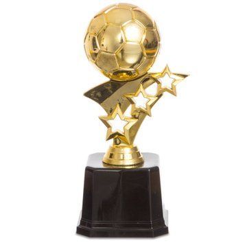 Фигура наградная спортивная SP-Sport Футбольный мяч JZ-19841-F высота 18см золото JZ-19841-F фото