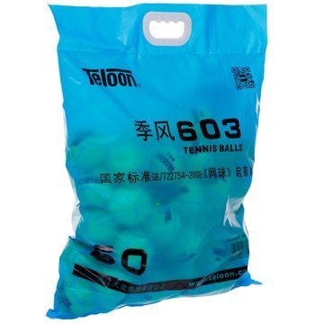 Мячи для большого тенниса TELOON Feng-603 60шт 603-60 салатовый 603-60 фото