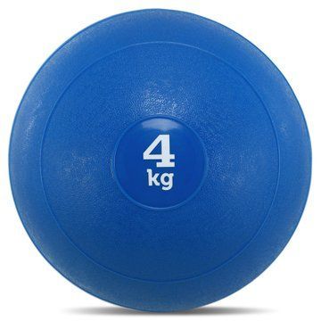 Слэмбол мяч набивной для кроссфита и фитнеса Slam Ball Record FI-5165-4 4кг синий FI-5165-4 фото