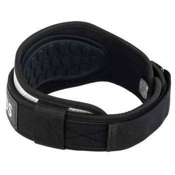 Пояс атлетический текстильный EZOUS CARBON FIBER BELT WITH WAIST PAD O-08 спинка-16см размер S-L черный O-08 фото