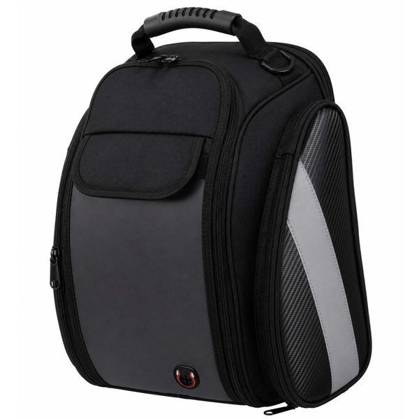 Сумка на бак мотоцикла на магнітах із вікном під телефон Tank Bag BUOTAI YA6 39х30х27см чорний YA6 фото