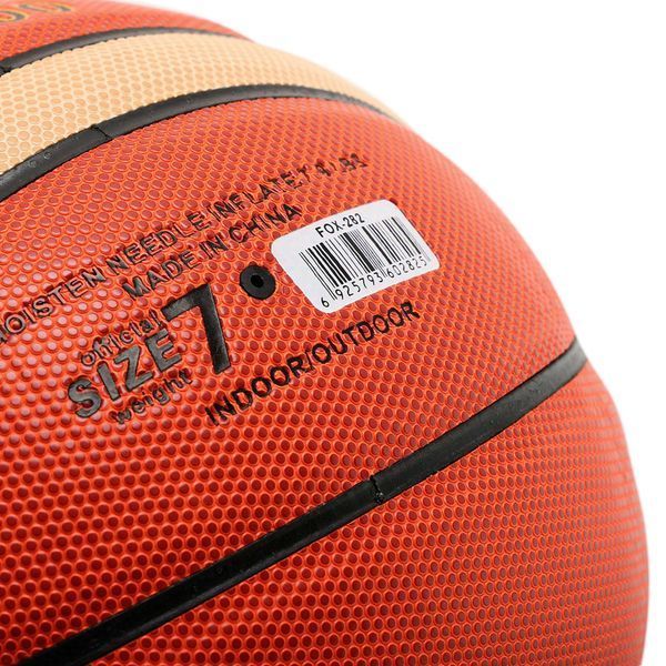 Мяч баскетбольный FOX BA-GM7X №7 PU оранжевый BA-GM7X фото