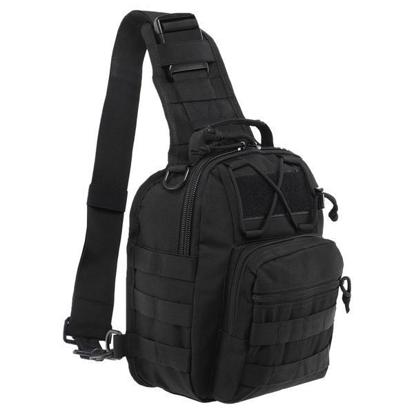 Сумка-слинг тактическая с одной лямкой SP-Sport ZK-5506 размер 29х20х11см 6л цвета в ассортименте ZK-5506 фото