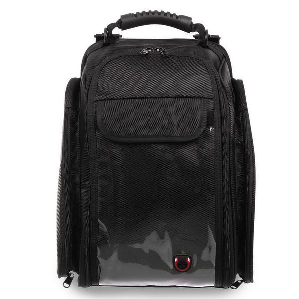 Сумка на бак мотоцикла на магнитах с окном под телефон Tank Bag BUOTAI YA6 39х30х27см черный YA6 фото