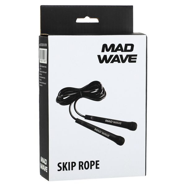 Скакалка MadWave M132001001W 2,95м черный M132001001W фото