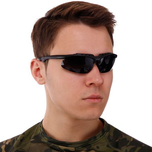 Окуляри спортивні сонцезахисні OAKLEY 612 чорний 612 фото