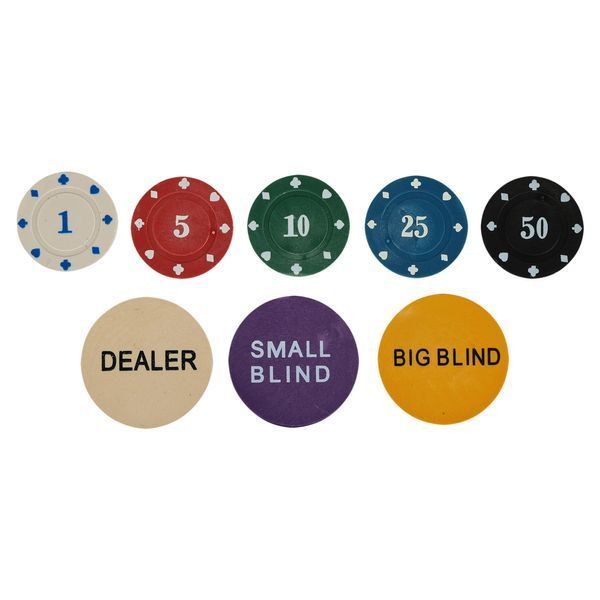 Набор для покера в металлической коробке Poker game set SP-Sport 6615K 500 фишек 6615K фото