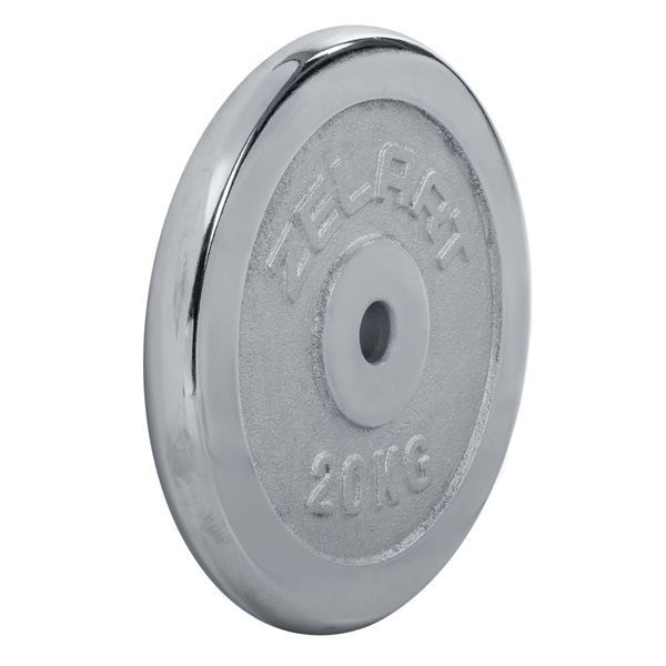 Блины диски хромированные Zelart TA-7786-20 31мм 20кг хром TA-7786-20 фото